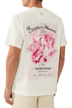 Flower Back Logo T-Shirt