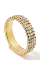 Lara Ring, 14k Gold Plated Brass
