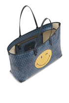 I Am A Plastic Bag Wink Zipped Tote