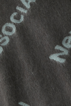 Jacquard Logo Knit Sweatshirt 