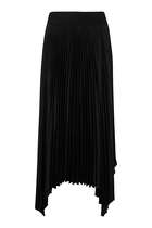 Ade Knit Weave Plissé Skirt