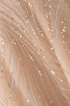 Embellished Floor-Length Gown
