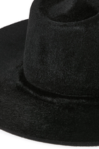 Logo-Embellished Fedora Hat 