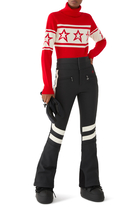 High-Waist Aurora Flare Ski Pants