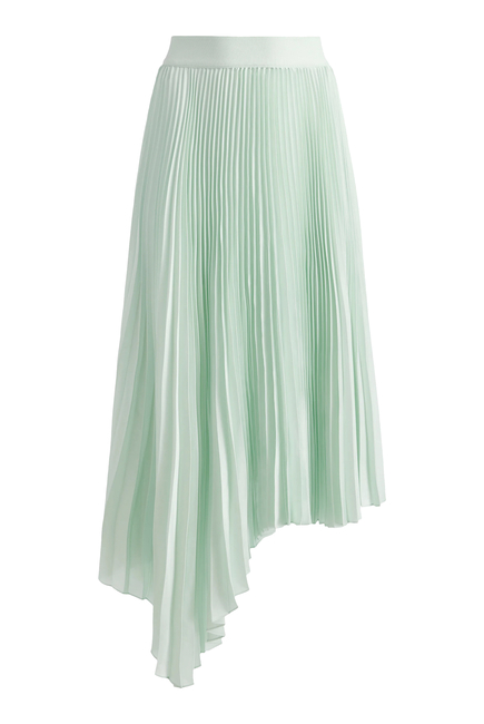 Jenara Pleated Midi Skirt