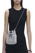 The Rhinestone Mini Bucket Bag
