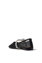 Lotus Flower Ballet Flats
