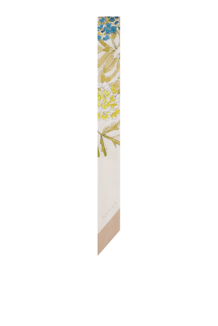 Printed Silk Twill Ribbon