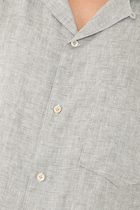 Collar Button-Up T-Shirt