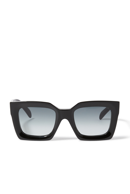 3 Dots Square Sunglasses