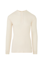 Organic Soft Rib Henley T-Shirt