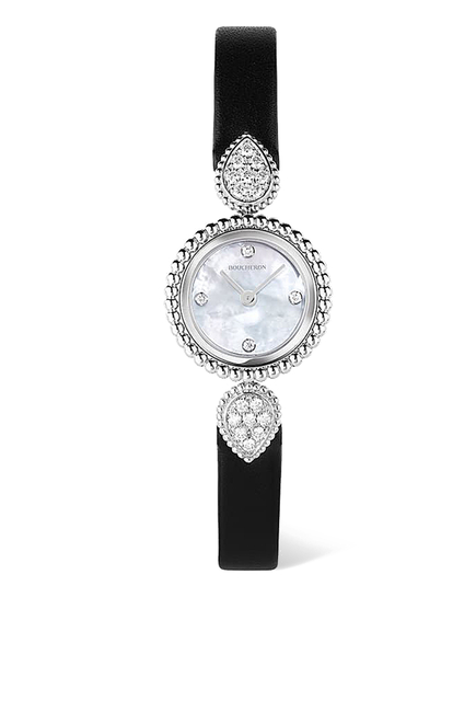 Serpent Bohème Diamond Watch in Steel