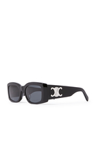 Maxi Triomphe Rectangular Sunglasses