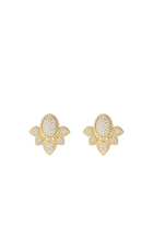 Vintage Serpent Bohème Earrings, 18k Yellow Gold & Diamonds