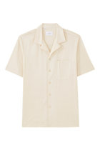 Filo di Scozia Jacquard Resort Shirt