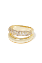 Double Pave Ring