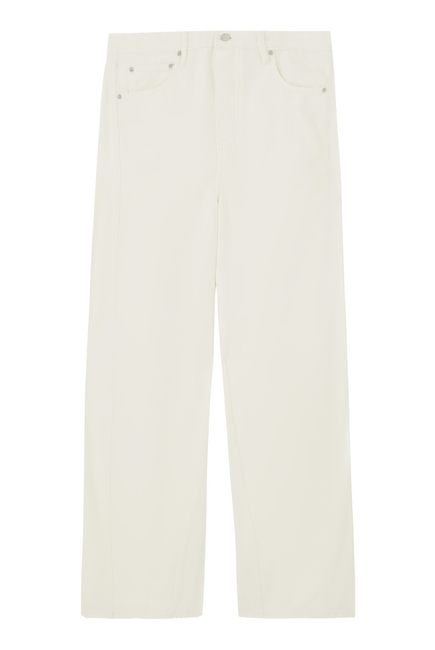 Mid Rise Balloon Jeans