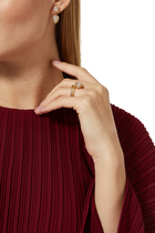 Serpent Bohème Ring, 18k Yellow Gold & Diamonds