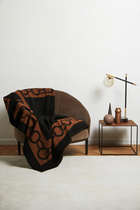 Chains Wool Throw