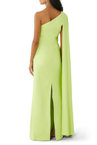 Aria One-Shoulder Gown