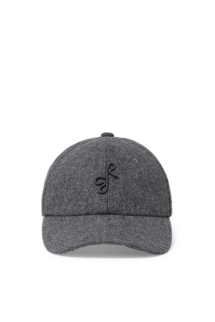 Monogram-Embellished Baseball Cap