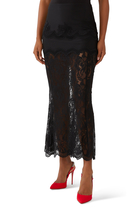 Long Lace Skirt
