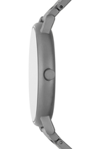Signatur Three-Hand Stainless Steel Bracelet Watch
