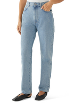 Straight Denim Pants