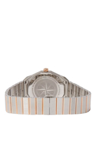 Mariner SL Watch, Stainless Steel, Sapphire Crystal, 18k Rose Gold & Diamonds