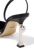 Puffy Heart Ring Square Toe 95 Pumps
