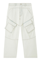 Wide Cargo Jeans