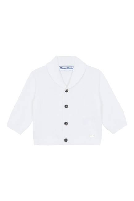 Kids  Button Down Cardigan