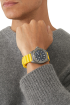 Dive Pro Quartz Watch, Rubber & Titanium