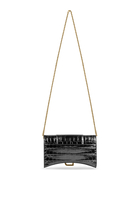 Hour Glass Wallet Chain Bag