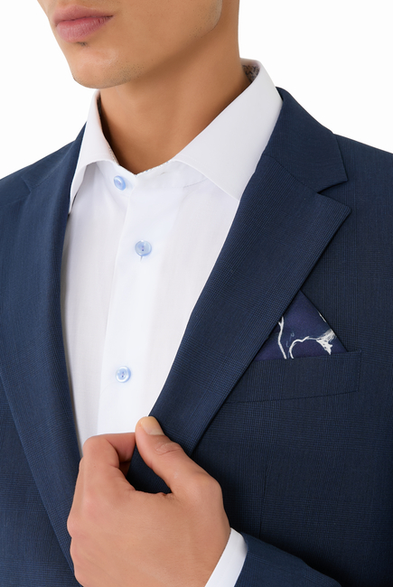 Floral Silk Pocket Square