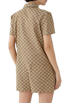 GG Canvas Jumpsuit