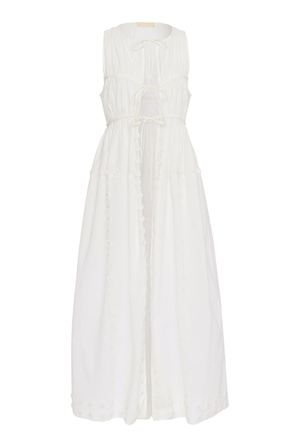 Gillian Sleeveless Dress Coverup
