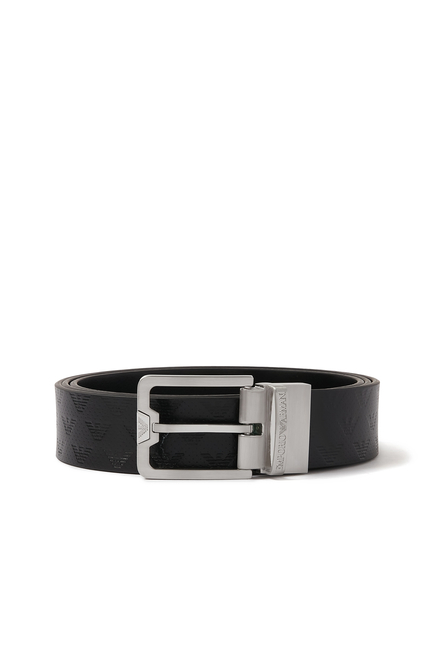 Leather Logo Belt