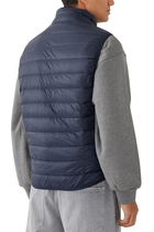EA7 Logo Puffer Vest