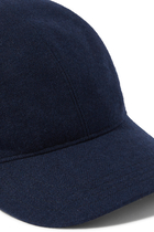  Wool-Blend Herringbone Ball Cap