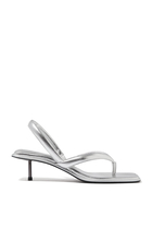 Slingback Thong Heels 40