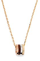 Quatre Classique Pendant with Diamond in 18kt Gold