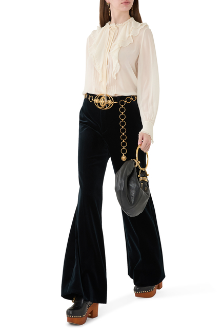 Flared Tailored Pants