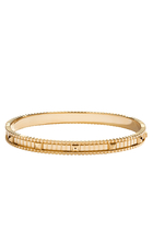 LIFE Full Diamond Hinged Bangle, 18k Yellow Gold & Diamonds