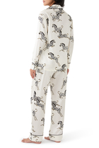 Lila Abalone Turquoise Floral Pyjamas