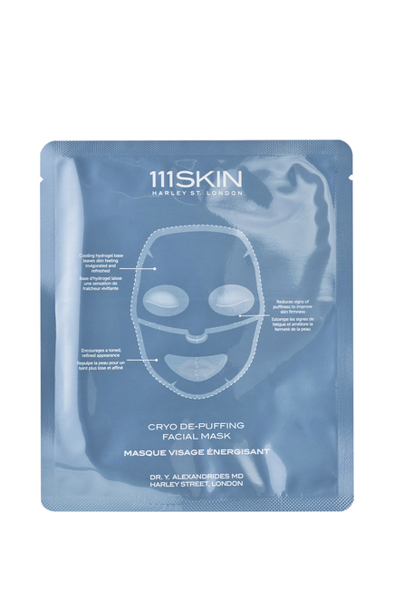 Sub Zero De-Puffing Energy Mask, Pack of 5