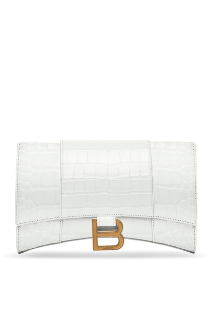 Hour Glass Wallet Chain Bag