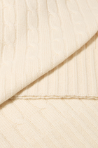 Cable Cashmere Throw