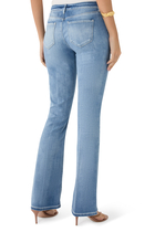 Cara Low-Rise Bootcut Jeans