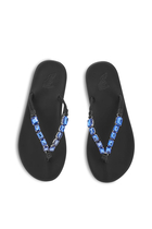 Saionara Crystals Thong Flats